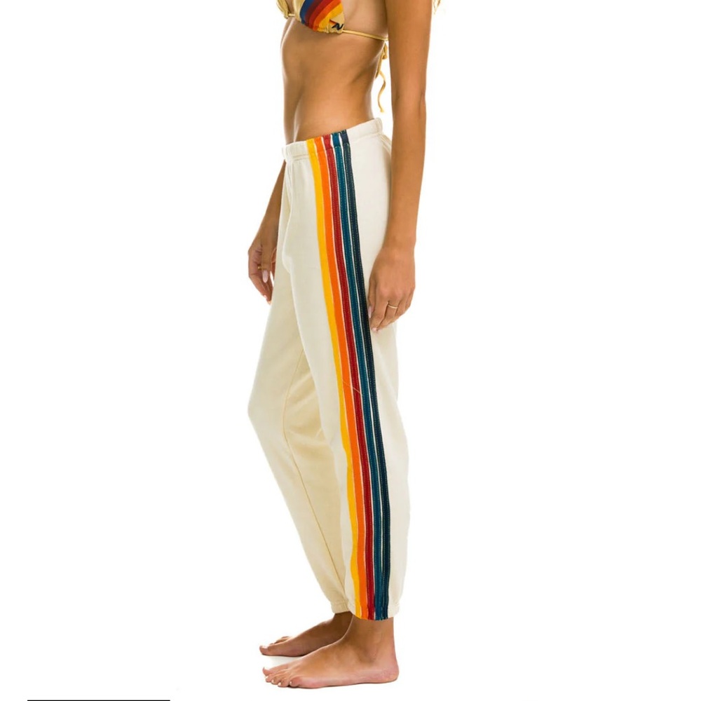 Aviator Nation 5 Stripe Sweatpants